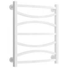 Полотенцесушитель водяной Сунержа Ажур 12-0255-6050, высота 60 см, ширина 50 см, нижнее подключение 50 см, цвет белый