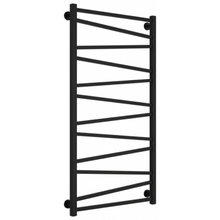 Полотенцесушитель водяной Сунержа Сирокко 31-0253-1260, высота 120 см, ширина 60 см, нижнее подключение, цвет матовый черный