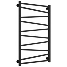 Полотенцесушитель водяной Сунержа Сирокко 31-0253-1060, высота 100 см, ширина 60 см, нижнее подключение, цвет матовый черный