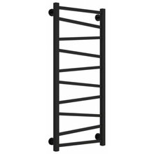 Полотенцесушитель водяной Сунержа Сирокко 31-0253-1040, высота 100 см, ширина 40 см, нижнее подключение, цвет матовый черный