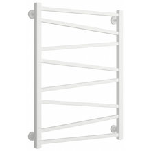 Полотенцесушитель водяной Сунержа Сирокко 30-0253-8060, высота 80 см, ширина 60 см, нижнее подключение, цвет белый матовый