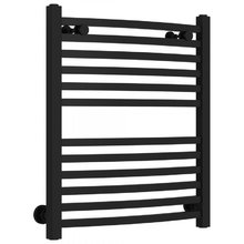 Полотенцесушитель водяной Сунержа Аркус 31-0251-6050, высота 60 см, ширина 50 см, универсальное подключение, цвет матовый черный