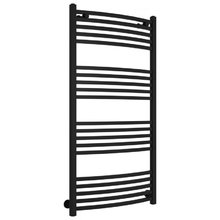 Полотенцесушитель водяной Сунержа Аркус 31-0251-1260, высота 120 см, ширина 60 см, универсальное подключение, цвет матовый черный
