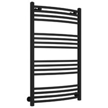 Полотенцесушитель водяной Сунержа Аркус 31-0251-1060, высота 100 см, ширина 60 см, универсальное подключение, цвет матовый черный