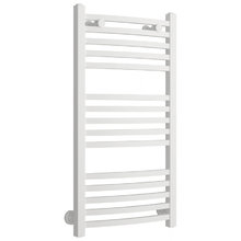 Полотенцесушитель водяной Сунержа Аркус 30-0251-8040, высота 80 см, ширина 40 см, универсальное подключение, цвет матовый белый