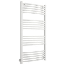 Полотенцесушитель водяной Сунержа Аркус 30-0251-1260, высота 120 см, ширина 60 см, универсальное подключение, цвет матовый белый