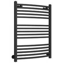 Полотенцесушитель водяной Сунержа Аркус 15-0251-8060, высота 80 см, ширина 60 см, универсальное подключение, цвет тёмный титан муар