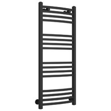 Полотенцесушитель водяной Сунержа Аркус 15-0251-1040, высота 100 см, ширина 40 см, универсальное подключение, цвет тёмный титан муар