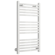 Полотенцесушитель водяной Сунержа Аркус 12-0251-8040, высота 80 см, ширина 40 см, универсальное подключение, цвет белый