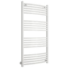 Полотенцесушитель водяной Сунержа Аркус 12-0251-1260, высота 120 см, ширина 60 см, универсальное подключение, цвет белый