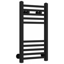 Полотенцесушитель водяной Сунержа Модус 31-0250-6030, высота 60 см, ширина 30 см, универсальное подключение, цвет матовый черный