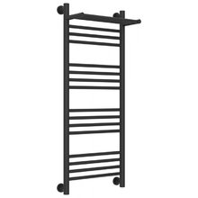 Полотенцесушитель водяной Сунержа Богема+ 15-0223-1040, высота 100 см, ширина 40 см, универсальное подключение, с полкой, цвет тёмный титан муар