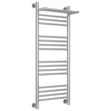 Полотенцесушитель водяной Сунержа Богема+ 071-0223-1040, высота 100 см, ширина 40 см, универсальное подключение, с полкой, цвет сатин