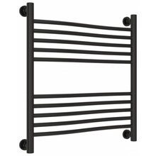 Полотенцесушитель водяной Сунержа Флюид+ 31-0222-6060, высота 60, ширина 60 см, универсальное подключение, цвет матовый черный