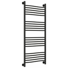 Полотенцесушитель водяной Сунержа Флюид+ 15-0222-1250, высота 120, ширина 50 см, универсальное подключение, цвет тёмный титан муар