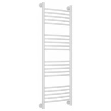 Полотенцесушитель водяной Сунержа Богема+ 30-0221-1240, высота 120 см, ширина 40 см, универсальное подключение, цвет матовый белый