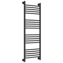 Полотенцесушитель водяной Сунержа Богема+ 15-0221-1240, высота 120 см, ширина 40 см, универсальное подключение, цвет тёмный титан муар