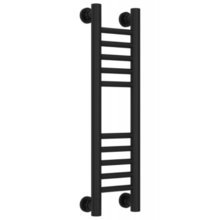 Полотенцесушитель водяной Сунержа Богема+ 31-0220-6015, высота 60 см, ширина 15 см, универсальное подключение, цвет матовый черный