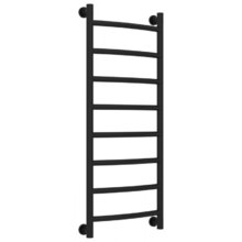 Полотенцесушитель водяной Сунержа Галант+ 31-0200-1040, высота 100 см, ширина 40 см, универсальное подключение, цвет матовый черный
