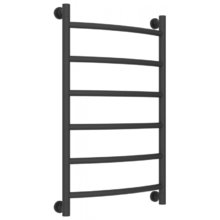 Полотенцесушитель водяной Сунержа Галант+ 15-0200-8050, высота 80 см, ширина 50 см, универсальное подключение, цвет тёмный титан муар