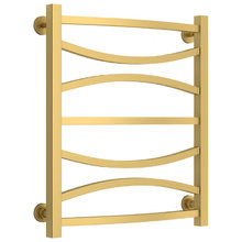 Полотенцесушитель водяной Сунержа Ажур, высота 60 см, ширина 50 см, нижнее подключение 50 см, цвет матовое золото, 032-0255-6050