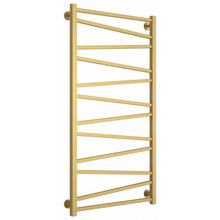 Полотенцесушитель водяной Сунержа Сирокко, высота 120 см, ширина 60 см, нижнее подключение 60 см, цвет матовое золото, 032-0253-1260