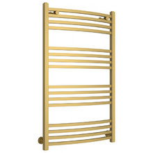 Полотенцесушитель водяной Сунержа Аркус, высота 100 см, ширина 60 см, цвет матовое золото, 032-0251-1060