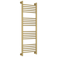 Полотенцесушитель водяной Сунержа Богема+, высота 120 см, ширина 40 см, цвет матовое золото, 032-0221-1240