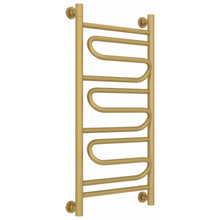 Полотенцесушитель водяной Сунержа Элегия+, высота 80 см, ширина 40 см, универсальное подключение, цвет матовое золото, 032-0205-8040