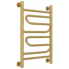 Полотенцесушитель водяной Сунержа Элегия+, высота 60 см, ширина 40 см, универсальное подключение, цвет матовое золото, 032-0205-6040