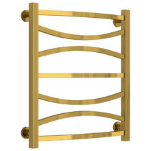 Полотенцесушитель водяной Сунержа Ажур, высота 60 см, ширина 50 см, нижнее подключение, цвет золото, 03-0255-6050