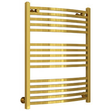 Полотенцесушитель водяной Сунержа Аркус, высота 80 см, ширина 60 см, универсальное подключение, цвет золото, 03-0251-8060