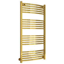 Полотенцесушитель водяной Сунержа Аркус, высота 120 см, ширина 60 см, универсальное подключение, цвет золото, 03-0251-1260