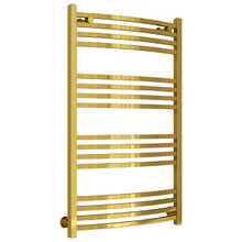 Полотенцесушитель водяной Сунержа Аркус, высота 100 см, ширина 60 см, универсальное подключение, цвет золото, 03-0251-1060