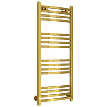 Полотенцесушитель водяной Сунержа Аркус, высота 100 см, ширина 40 см, универсальное подключение, цвет золото, 03-0251-1040