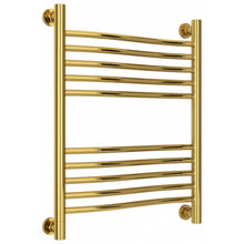 Полотенцесушитель водяной Сунержа Флюид+, высота 60, ширина 50 см, универсальное подключение, цвет золото, 03-0222-6050