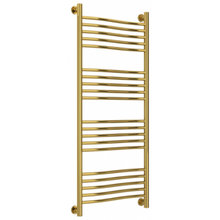 Полотенцесушитель водяной Сунержа Флюид+, высота 120, ширина 50 см, универсальное подключение, цвет золото, 03-0222-1250