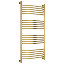 Полотенцесушитель водяной Сунержа Богема+, высота 120 см, ширина 60 см, универсальное подключение, цвет золото, 03-0221-1260