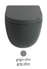 Биде ArtCeram File 2.0 FLB002 15 00, напольное, цвет - grigio olive (серая оливка)
