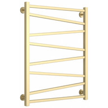 Полотенцесушитель водяной Сунержа Сирокко, высота 80 см, ширина 60 см, нижнее подключение, цвет матовая шампань, 022-0253-8060