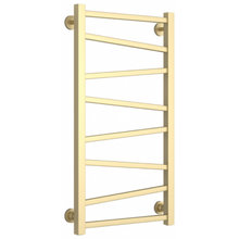 Полотенцесушитель водяной Сунержа Сирокко, высота 80 см, ширина 40 см, нижнее подключение, цвет матовая шампань, 022-0253-8040