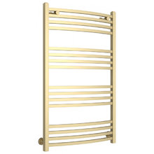 Полотенцесушитель водяной Сунержа Аркус, высота 100 см, ширина 60 см, универсальное подключение, цвет матовая шампань, 022-0251-1060