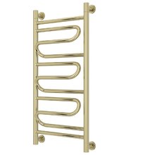 Полотенцесушитель водяной Сунержа Элегия+, ширина 40 см, высота 80 см, цвет шампань, 020-0205-8040