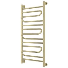 Полотенцесушитель водяной Сунержа Элегия+, ширина 50 см, высота 100 см, цвет шампань, 020-0205-1050