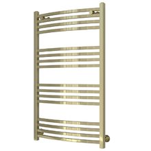 Полотенцесушитель водяной Сунержа Аркус, высота 100 см, ширина 60 см, цвет шампань, 020-0251-1060