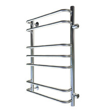 Полотенцесушитель водяной Тругор Идеал ПМ серия 3, Идеал3/ПМ508050, ширина 50 см, высота 80 см, подключение боковое универсальное 50 см, хром