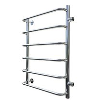 Полотенцесушитель водяной Тругор Идеал ПМ серия 1, Идеал1/ПМ508050, ширина 50 см, высота 80 см, подключение боковое универсальное 50 см, хром