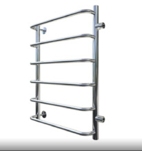 Полотенцесушитель водяной Тругор Идеал ПМ 1 50.80.40 (ЛЦ5), ширина 40 см, высота 80 см, Идеал1/ПМ508040, боковое подключение 50 см, цвет хром