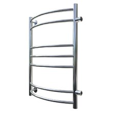 Полотенцесушитель водяной Тругор Приоритет ПМ 3 60.80.50 (ЛЦ2), ширина 50 см, высота 80 см, Приоритет3/ПМ608050, боковое подключение 60 см, цвет хром