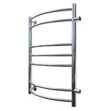 Полотенцесушитель водяной Тругор Приоритет ПМ 3 60.80.40 (ЛЦ2), ширина 40 см, высота 80 см, Приоритет3/ПМ608040, боковое подключение 60 см, цвет хром